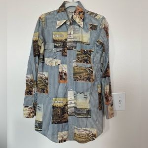 70’s Vintage LEE Western Pearl Snap